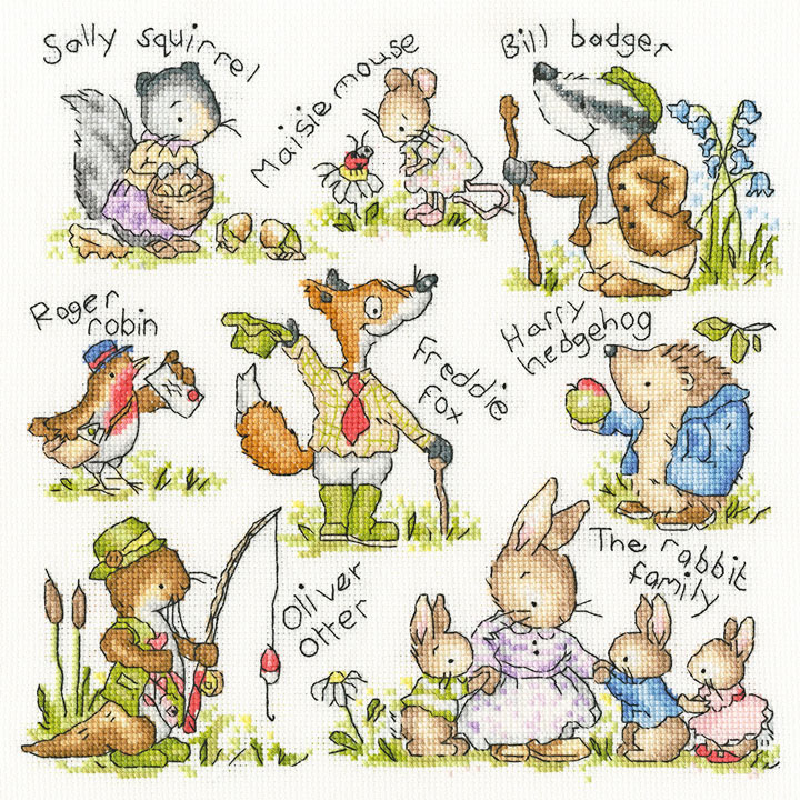 〔Bothy Threads〕　刺繍キット　XKG12（箱）