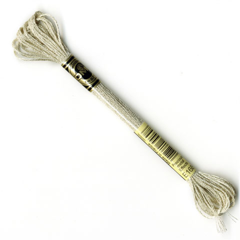 〔DMC〕　刺繍糸　DMC-E168　シルバー