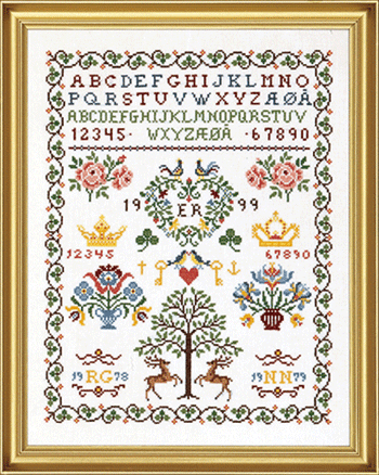 〔Eva Rosenstand〕　刺繍キット　E12-538*