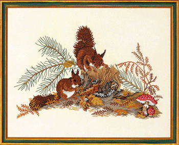 〔Eva Rosenstand〕　刺繍キット　E12-826