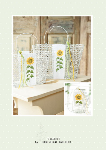 **〔Fingerhut〕　A-227　図案　Sonnenblume