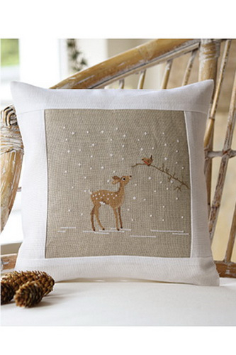 **〔Fingerhut〕　V-1062　クッションカバー　/　30ｘ30cm