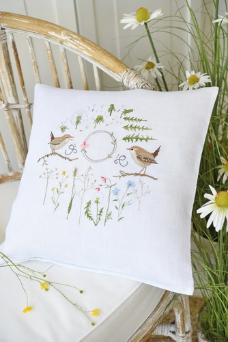 **〔Fingerhut〕　V-1110　クッションカバー　/　40ｘ40cm