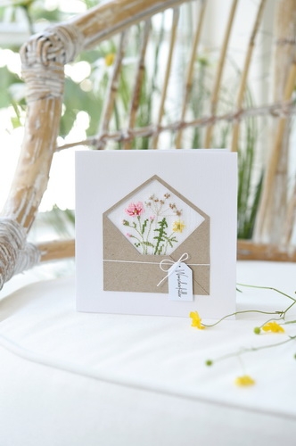 **〔Fingerhut〕　V-1112　フレームカード / 封筒