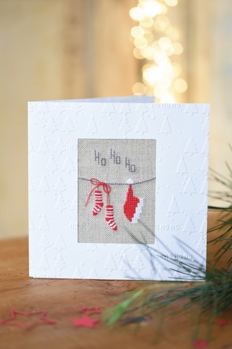 **〔Fingerhut〕　V-1149　フレームカード / Ho Ho Ho