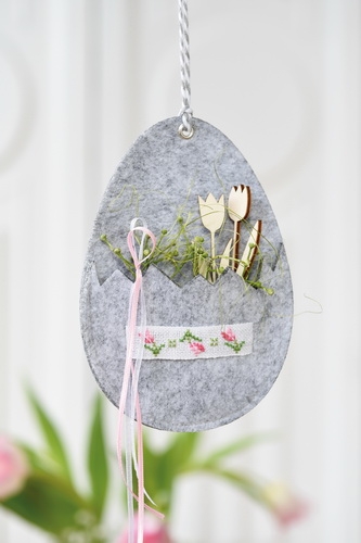 **〔Fingerhut〕　V-1164　フェルト / エッグ