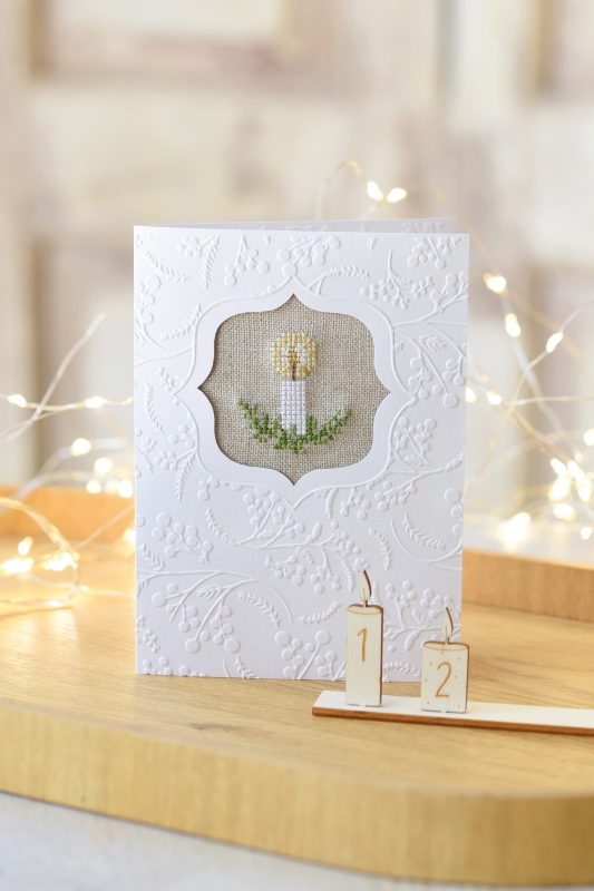 **〔Fingerhut〕　V-1380　フレームカード / キャンドル