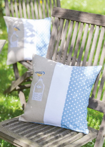 **〔Fingerhut〕　V-673　クッションカバー / Meisenflaschen