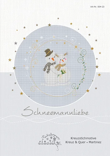 〔Kreuz&Quer〕　図案　KQ-A004-23　Schneemannliebe 【在庫あり】