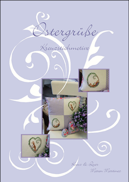 〔Kreuz＆Quer〕　図案集　L001-09　Ostergruesse 【在庫あり】