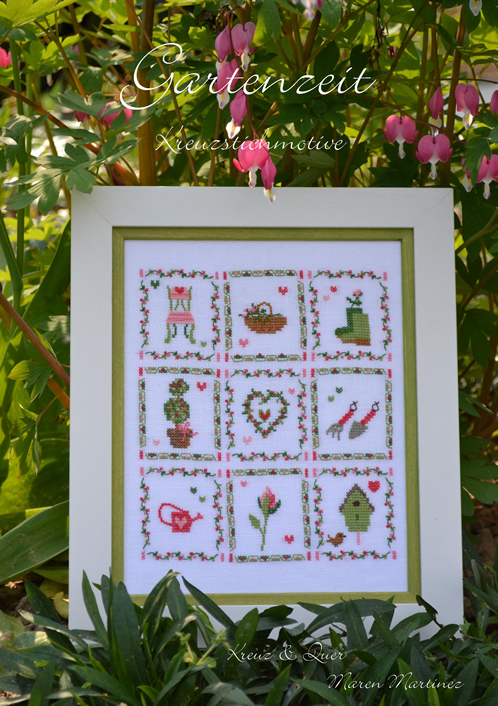 **〔Kreuz＆Quer〕　図案集　L002-11　Gartenzeit ＜お取り寄せ＞