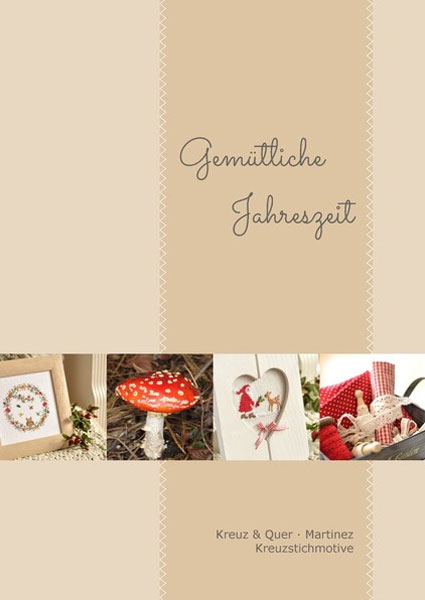 **〔Kreuz＆Quer〕　図案集　L002-13　Gemütliche Jahreszeit　＜お取り寄せ＞