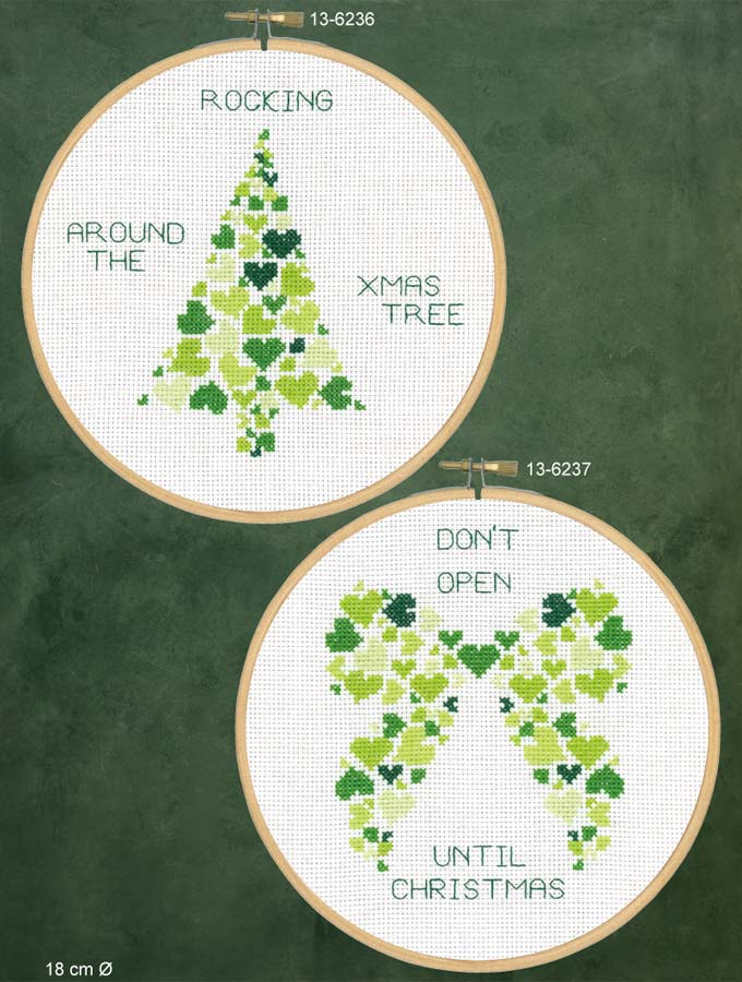 〔Permin〕　刺繍キット（P13-6236/13-6237)　<Happy Point 5倍>