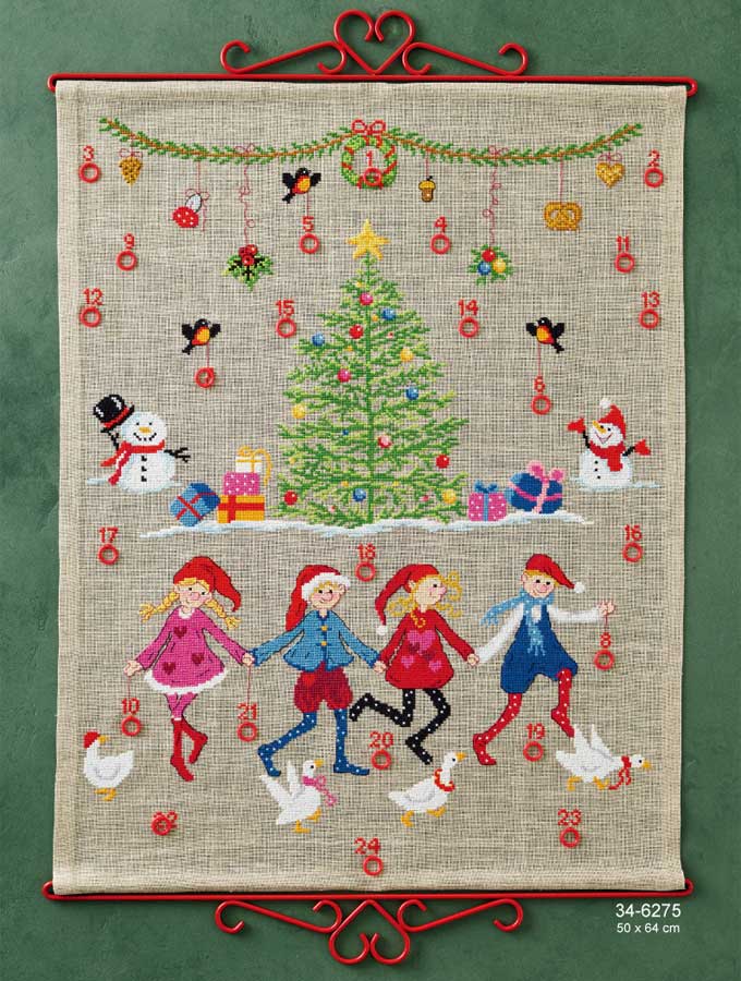 〔Permin〕　刺繍キット　P34-6275　<Happy Point 5倍>