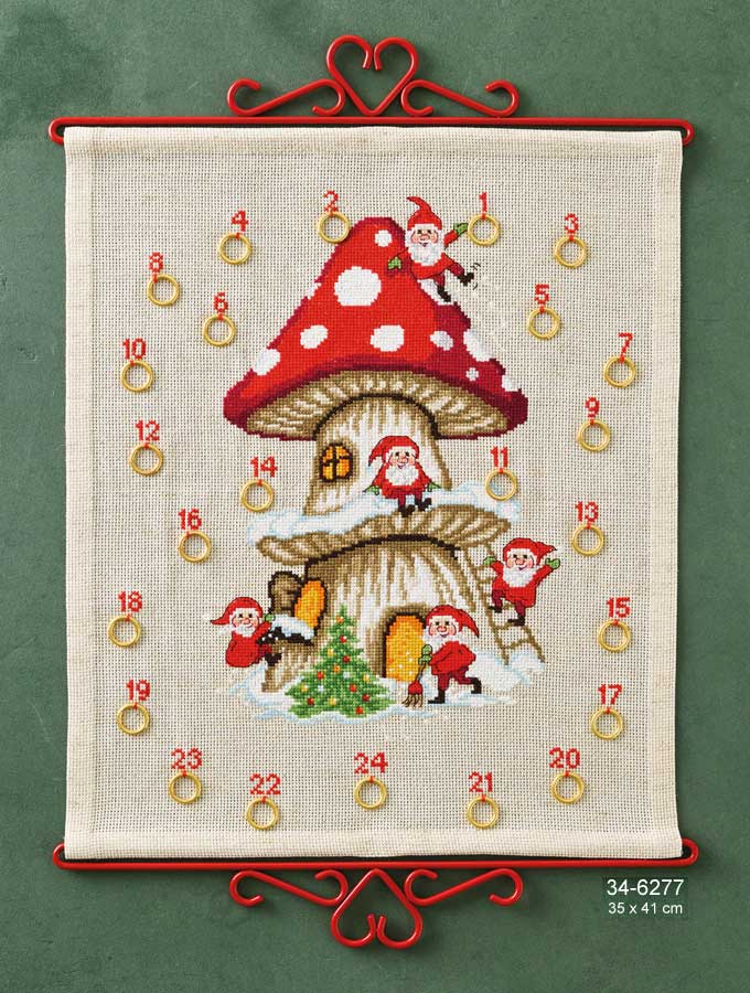 〔Permin〕　刺繍キット　P34-6277　<Happy Point 5倍>