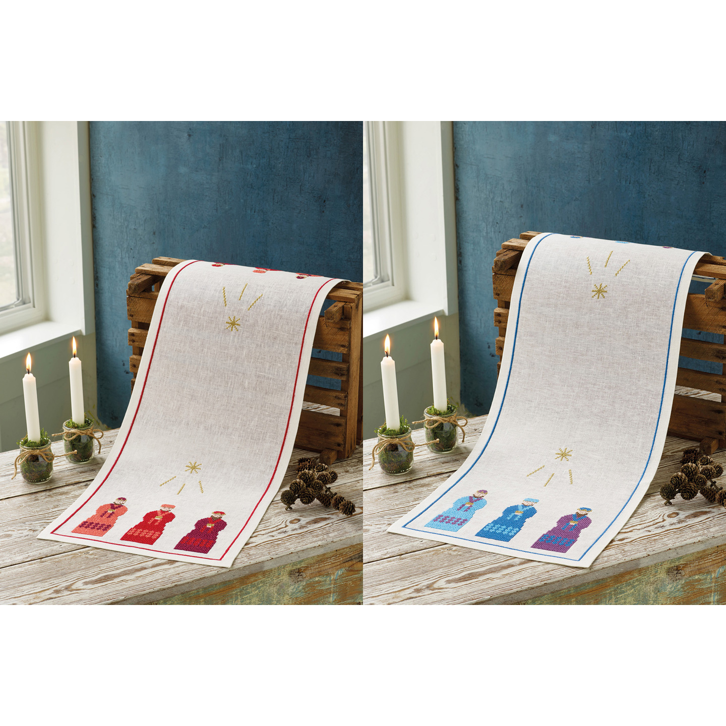 〔Permin〕　刺繍キット　P68-4519/68-4520