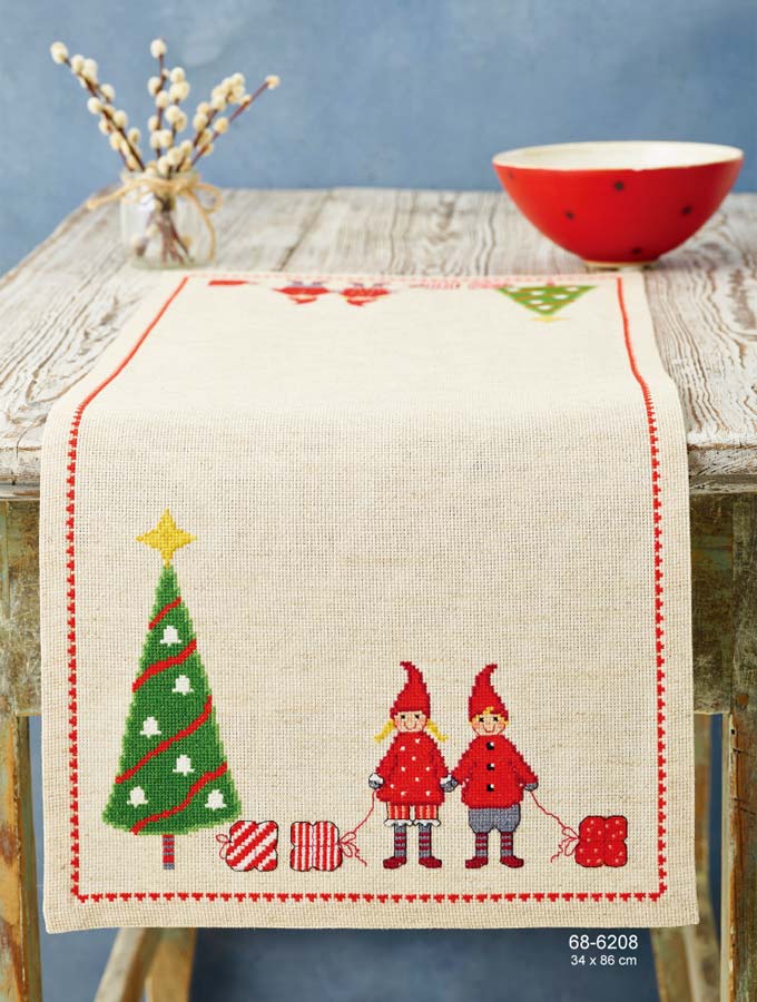 〔Permin〕　刺繍キット　P68-6208　<Happy Point 5倍>