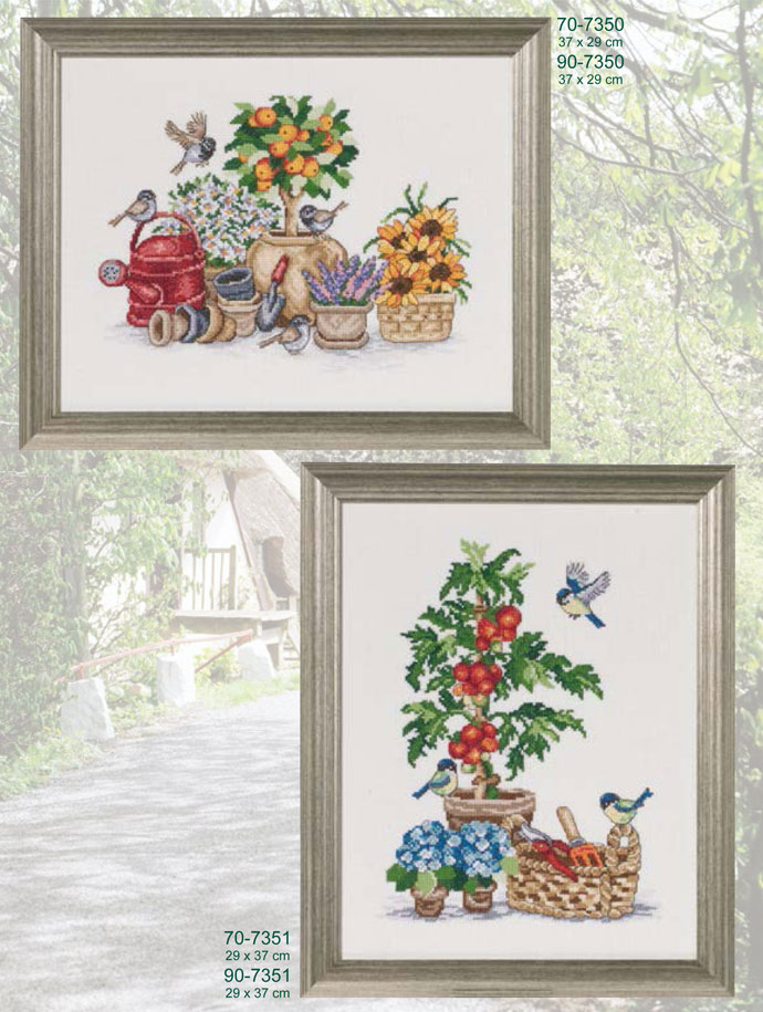 〔Permin〕　刺繍キット　P70-7350/90-7350/70-7351/90-7351