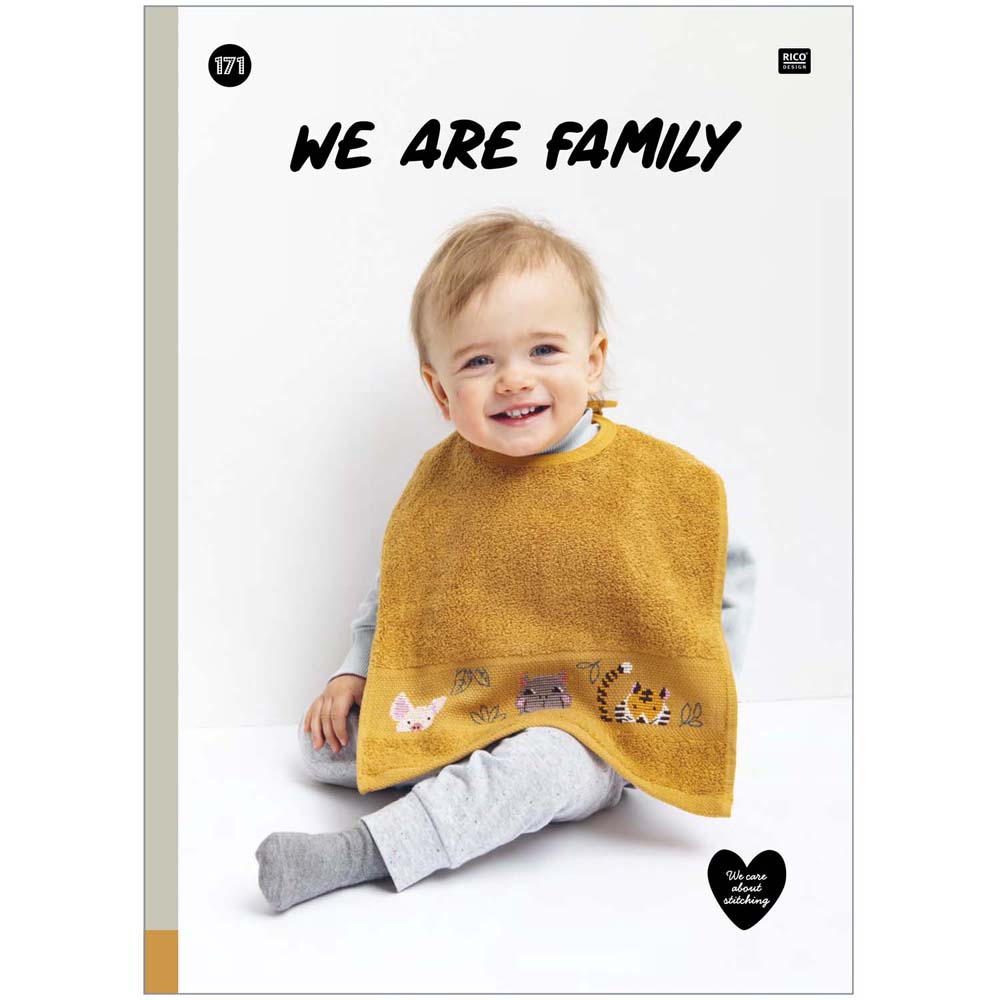 **〔Rico Design〕　図案集　No.171　WE ARE FAMILY　＜お取り寄せ＞