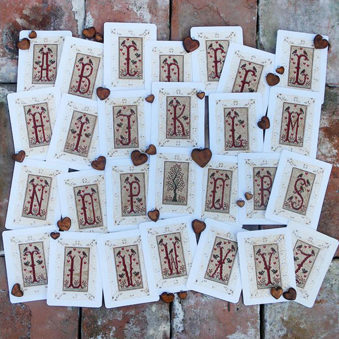 **〔Renato Parolin〕　図案　RP-1126　Ventisei lettere