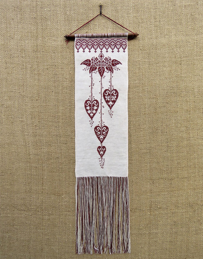 **〔Renato Parolin〕　図案　RP-2202　C?urs de printemps