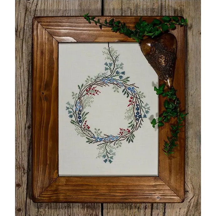 **〔Renato Parolin〕　図案　RP-3601　Blue wreath (summer)