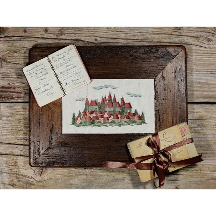 **〔Renato Parolin〕　図案　RP-3605　Chateauneuf en Auxois