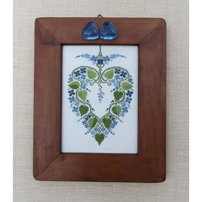 **〔Renato Parolin〕　図案　RP-3701　Blue flowers