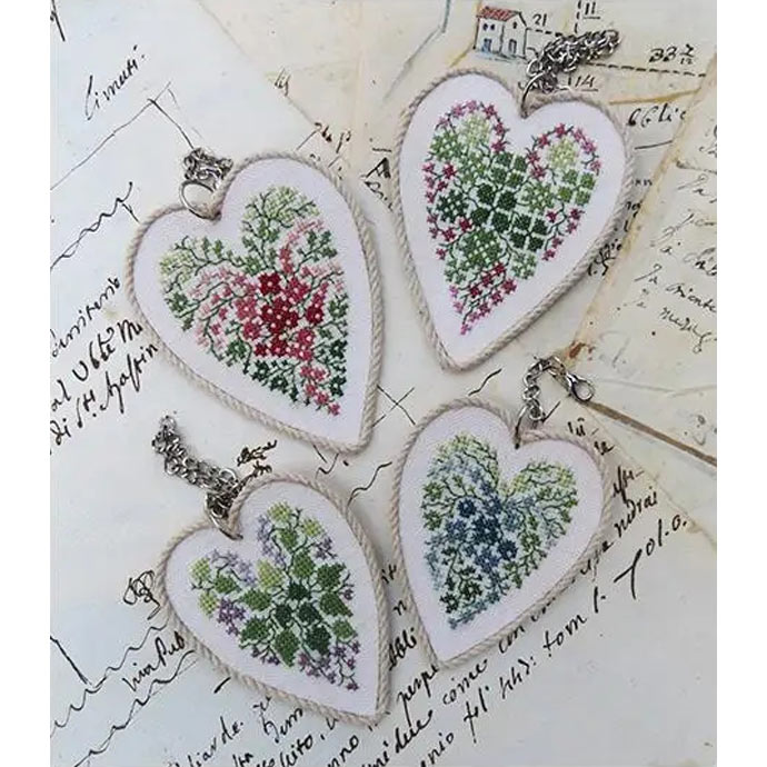 **〔Renato Parolin〕　図案　RP-3710　Cuoricini