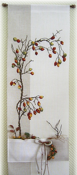 **〔UB Design〕　図案　UB-420　Hagebuttenzauber