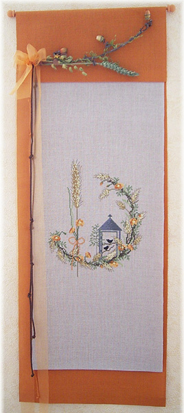 **〔UB Design〕　図案　UB-424　Herbstkranz