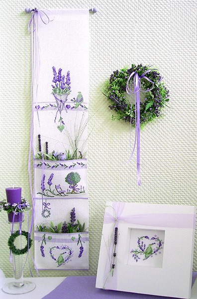 **〔UB Design〕　図案　UB-652　Mein Lavendeltraum