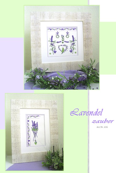 **〔UB Design〕　図案　UB-656　Lavendelzauber