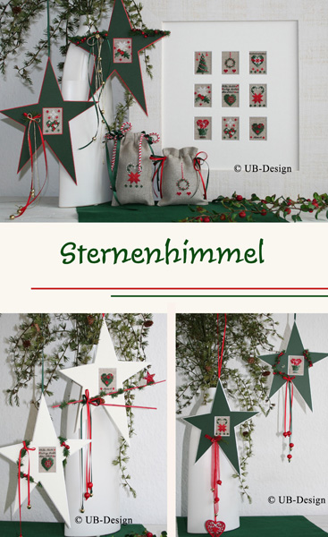 **〔UB Design〕　図案　UB-838　Sternenhimmel