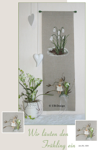 **〔UB Design〕　図案　UB-854　Wir lauten den Fruhling ein