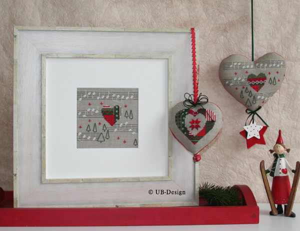 **〔UB Design〕　図案　UB-883　Leise lauten die Glocken