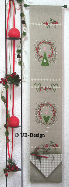 **〔UB Design〕　図案　UB-917　Einladung zur Weihnachtszeit