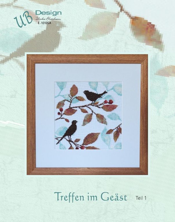 *〔UB Design〕　図案　UB-E-10105A　Treffen im Geast - Teil 1