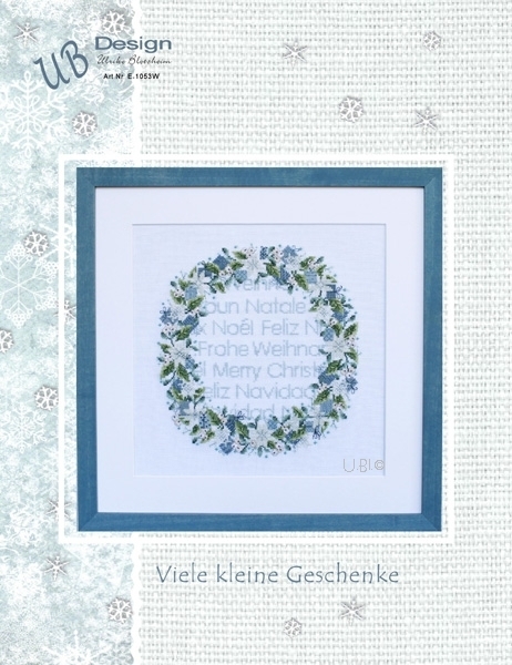 **〔UB Design〕　図案　UB-E-1053W　Viele kleine Geschenke
