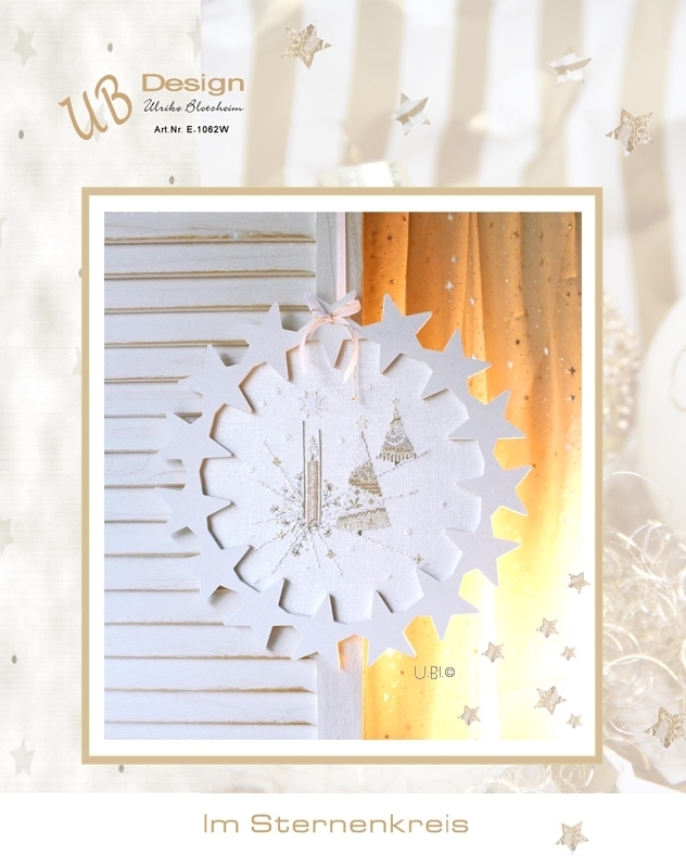 **〔UB Design〕　図案　UB-E-1062W　Im Sternenkreis