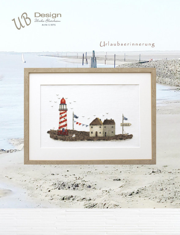 **〔UB Design〕　図案　UB-E-1071S　Urlaubserinnerung