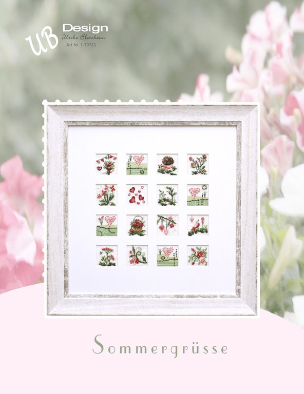 **〔UB Design〕　図案　UB-E-1072S　Sommergrusse