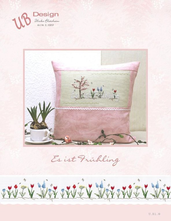 **〔UB Design〕　図案　UB-E-1085F　Es ist Fruhling