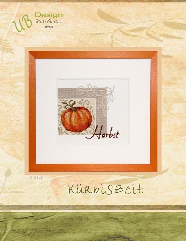 **〔UB Design〕　図案　UB-E-1090H　Kurbiszeit