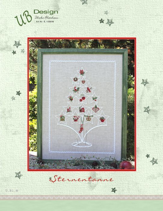 **〔UB Design〕　図案　UB-E-1098W　Sternentanne