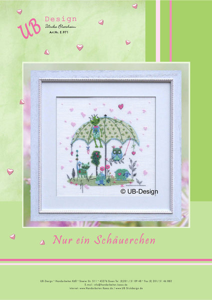 **〔UB Design〕　図案　UB-E-971　Nur ein Sch&auml;uerchen