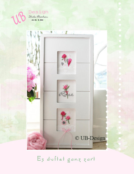 **〔UB Design〕　図案　UB-E-994　Es duftet ganz zart