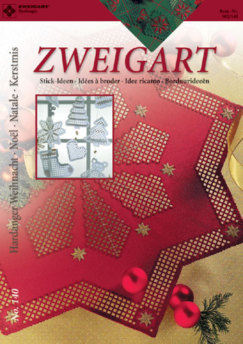〔Zweigart〕　図案集　Hardanger　No.140