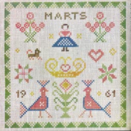 ハンドメイド　刺繍 Fremme〕 刺繍キット（30-4482.01～12） Stitch House