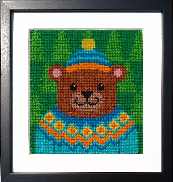 〔fru zippe〕　刺繍キット　70-0511